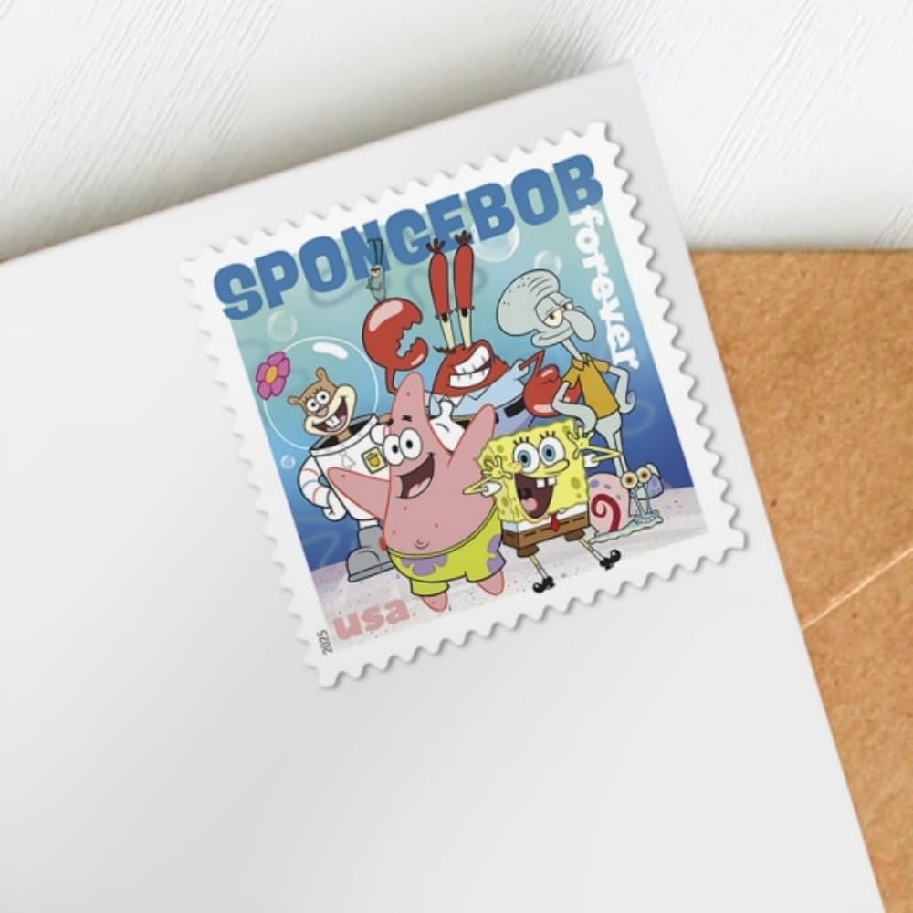Spongebob Squarepants 2025 Stamps