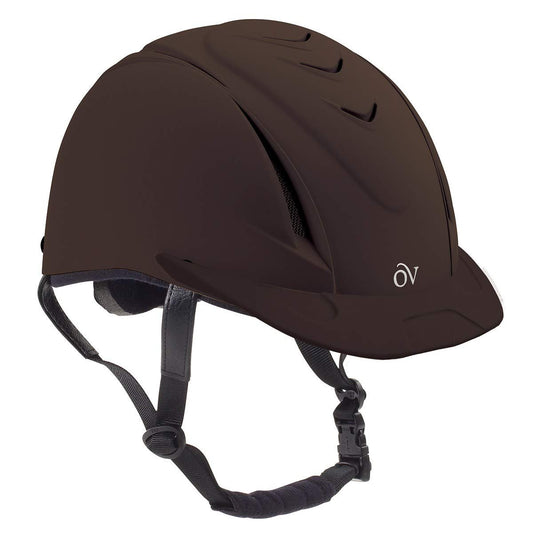 Ovation Deluxe Schooler Helmet (Brown, X-Small/Small)