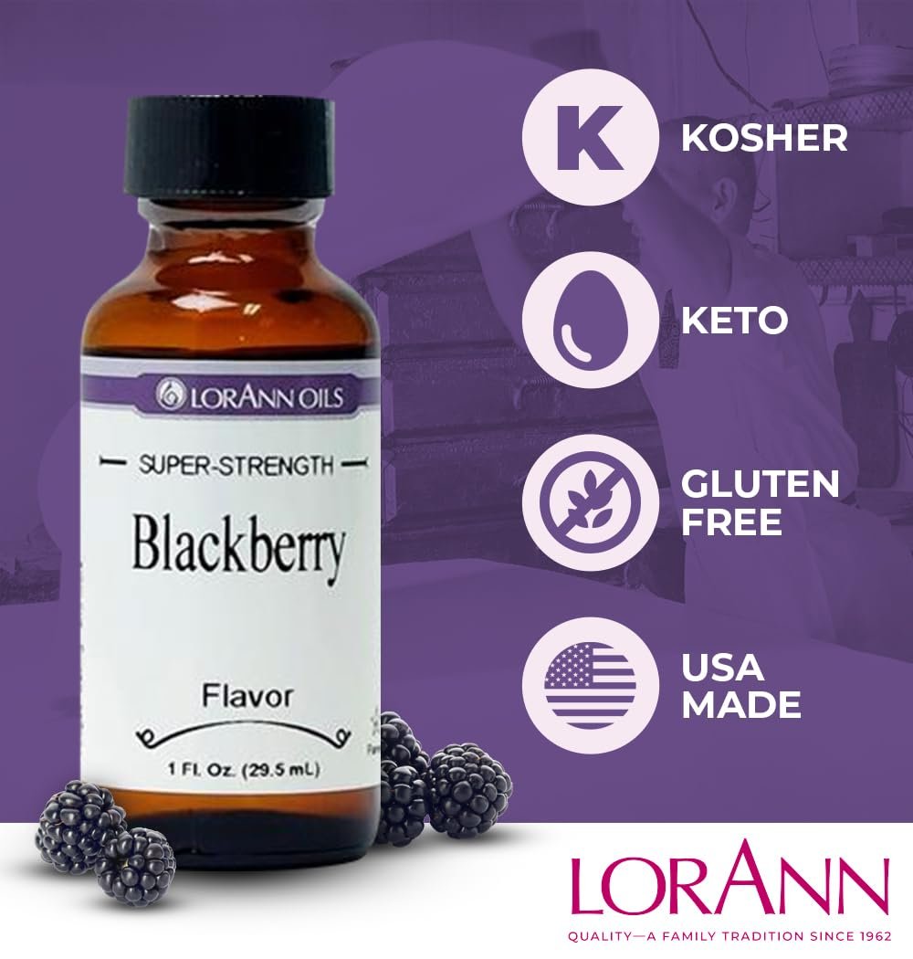 LorAnn Oils Super Strength Flavoring - Used For Candy Making, Flavoring, Baking, Hard Candy, & Flavor Oils - Bold, Natural Flavors 4X Stronger Than Extracts