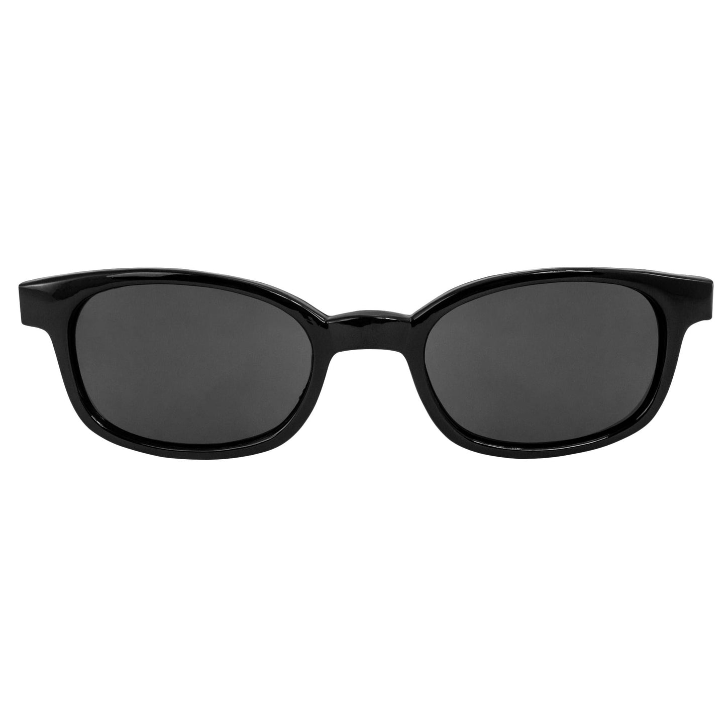 2 Pairs of Pacific Coast Sunglasses X-KD's Biker Sunglasses Black Frames with Clear & Smoke Lenses for Day & Night Protection