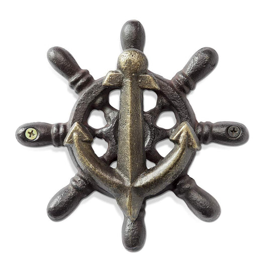 Anchor and Ship's Wheel Doorknocker