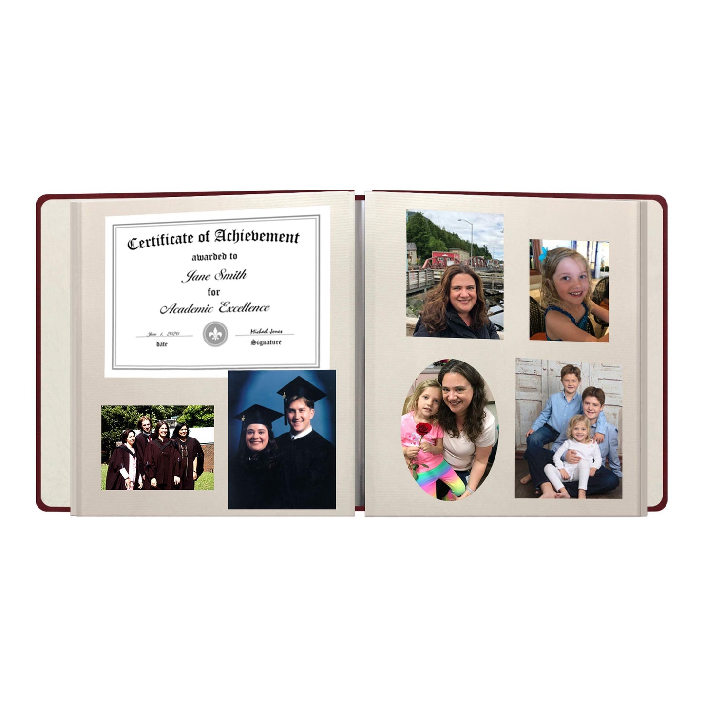 Premium 2-Pack Refill Pages for PMV-206 Large Magnetic Page X-Pando Photo Album