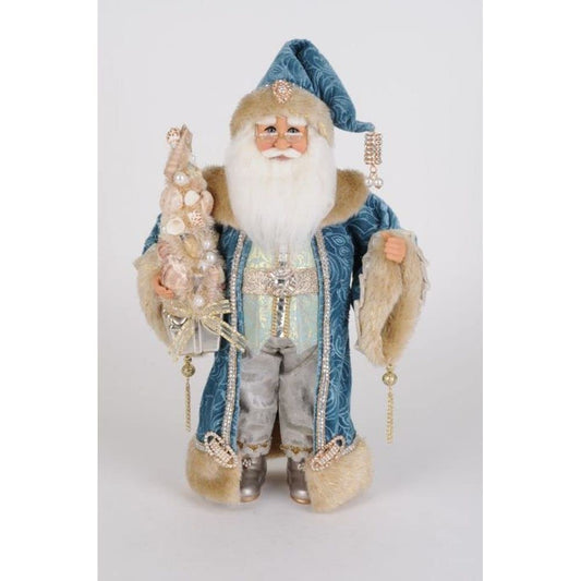 Karen Didion Ocean Blue Santa