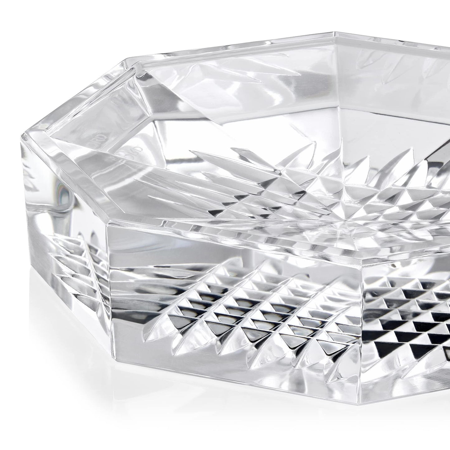 Waterford Lismore Diamond Decorative Tray, 4", Clear