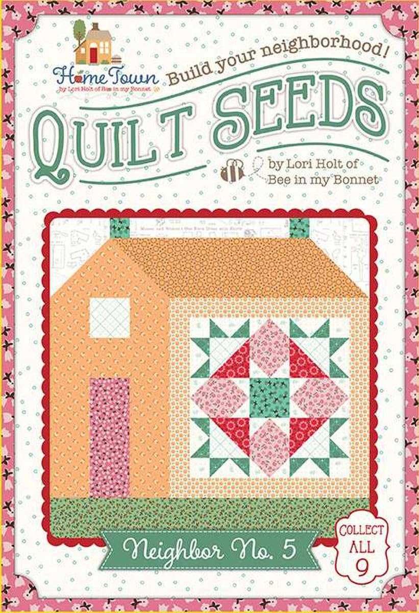 Riley Blake Bundled Quilt Seeds Patterns of Different Collections by Lori Holt of Bee in My Bonnet, Inspiring Designs for Beautiful Quilts