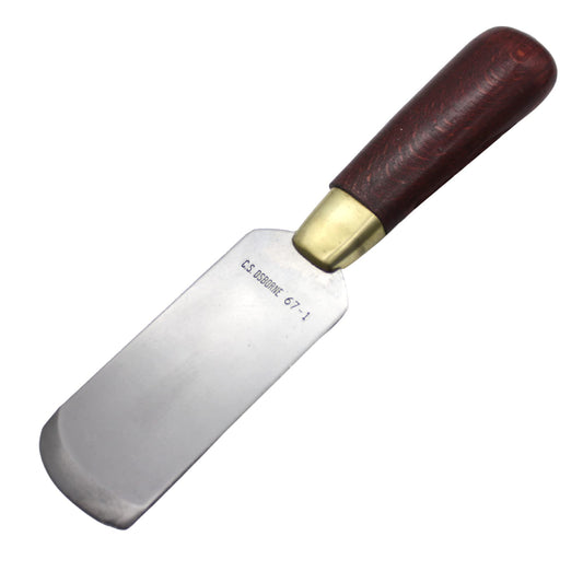C.S. Osborne Leather & Skiving Knife #67-1 (4-1/8" Long Blade) Made In USA