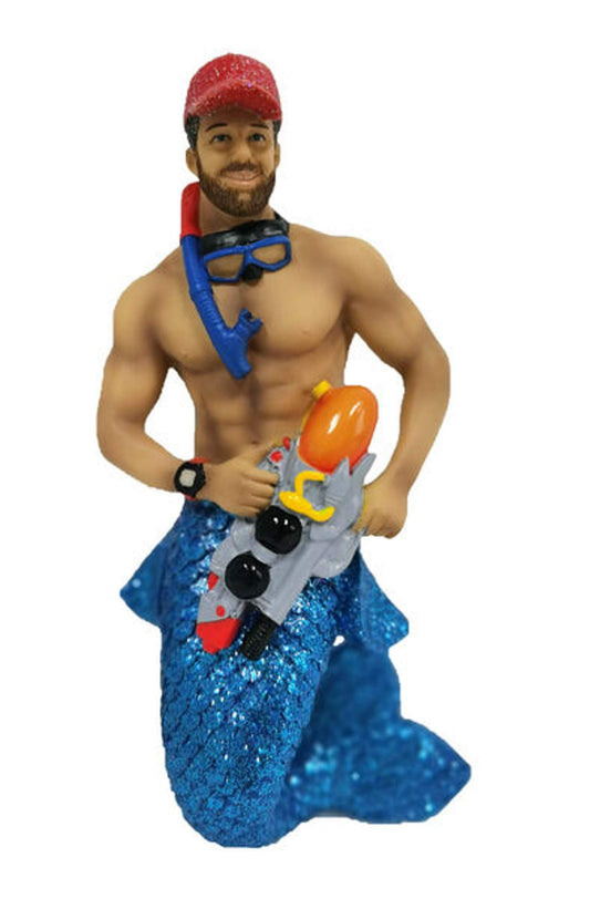 December Diamonds 55-55155 Merman Ornament Watersports