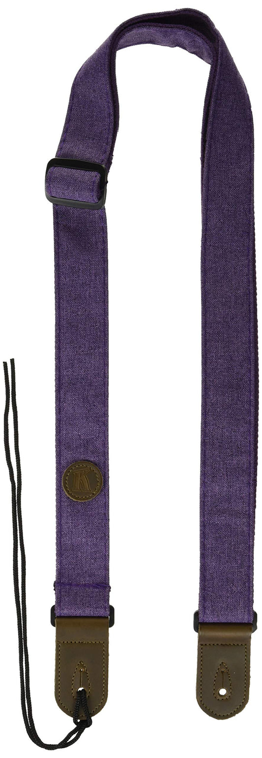 Kala Sonoma Coast Series Vista Point Purple Ukulele Strap (K-Dstp-Pl)