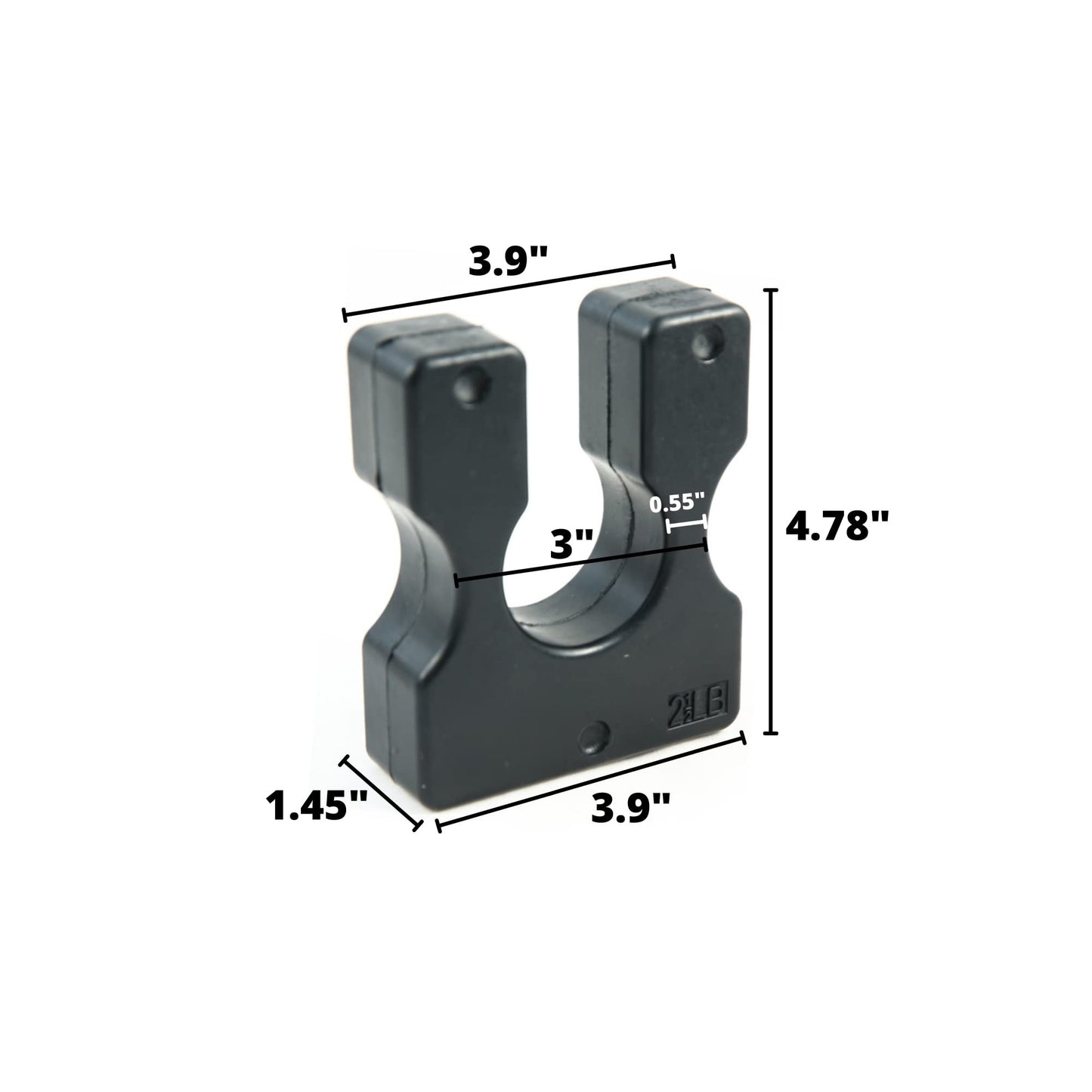 ADER SPORTING GOODS Weight Stack Adapter Plates- 2.5lb Pair