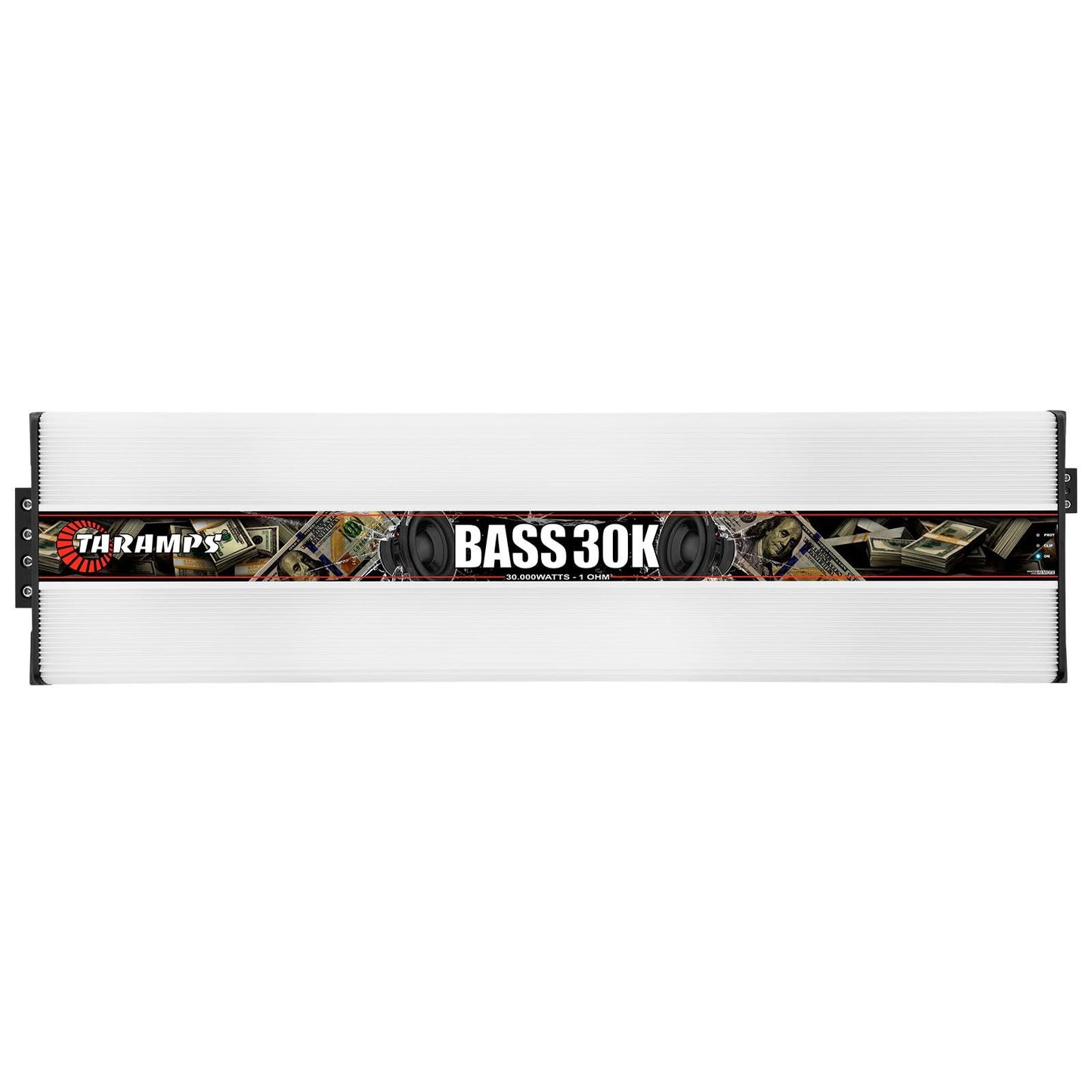 Taramps Bass 30k 1 Ohm 1 Channel 30000 Watts RMS Class D Monoblock Digital Car Audio Amplifier with Crossover, Low/High Pass, Bass Boost, Gain Control, Bass30k, Great Performance for Subwoofers
