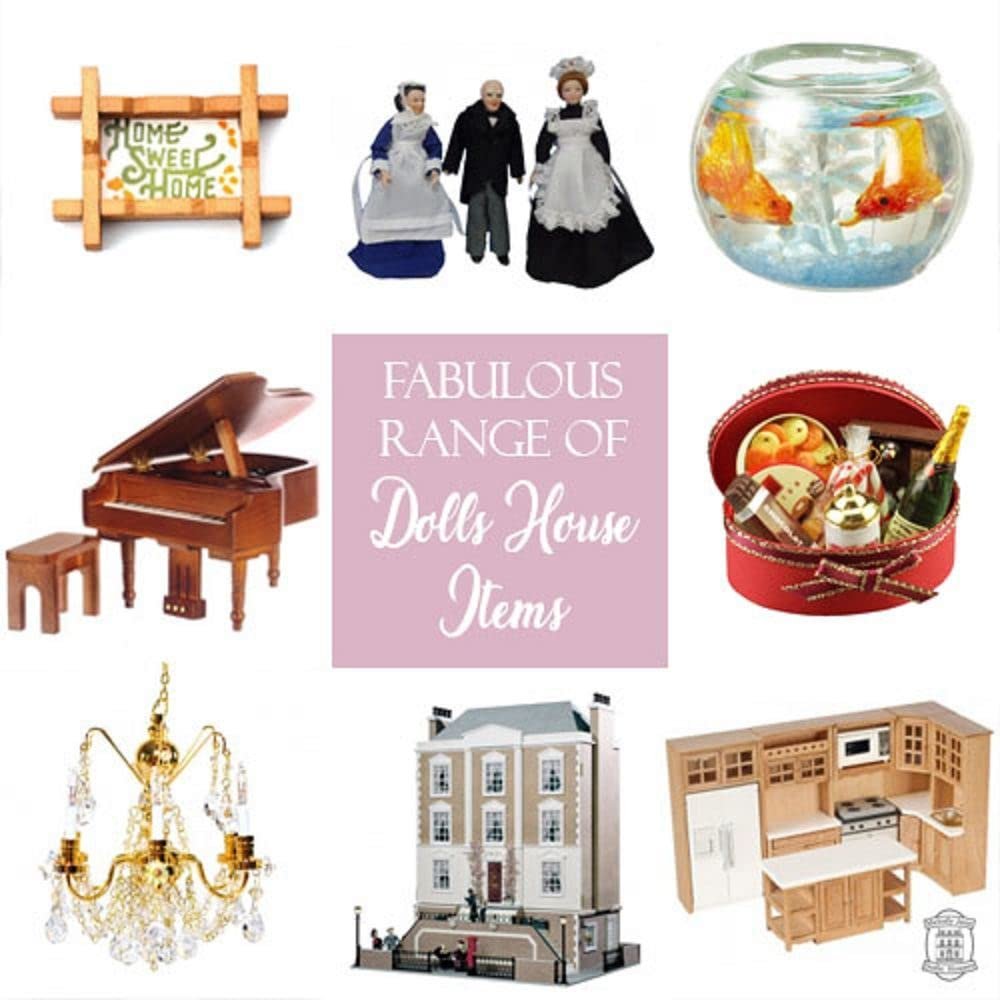 Farrow Industries Dolls House 4 Empty Martini Glasses Miniature 1:12 Scale Pub Bar Accessory