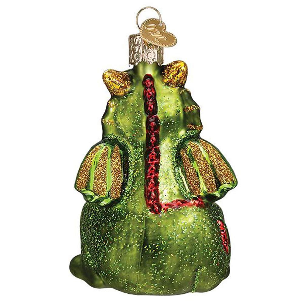 Old World Christmas Ornaments Little Dragon Glass Blown Ornaments for Christmas Tree