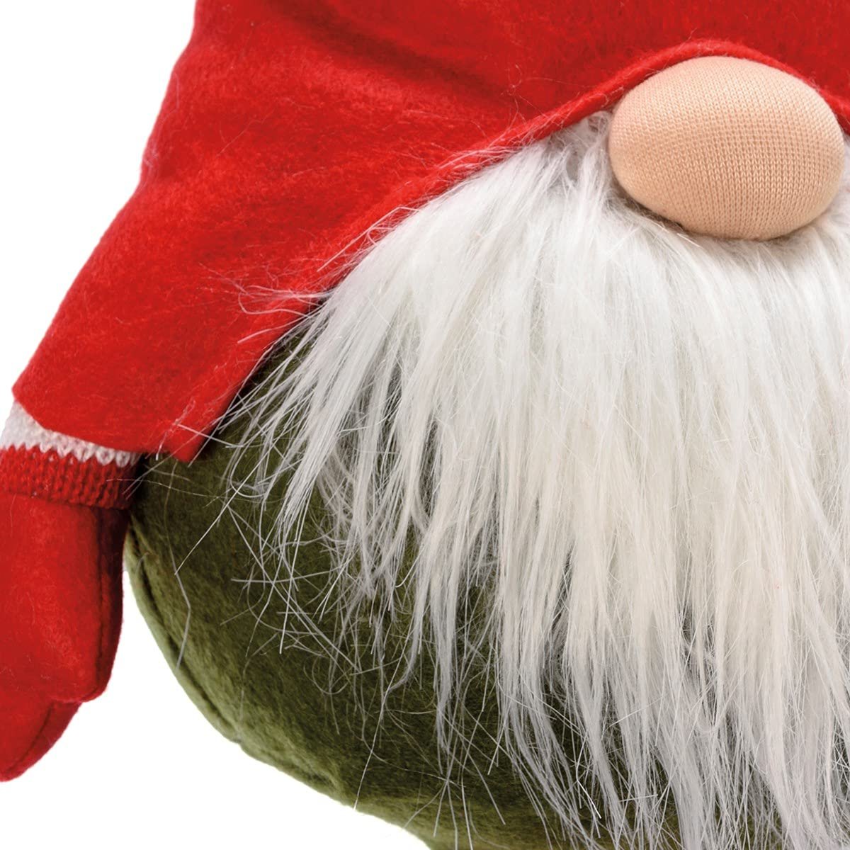 Primitives by Kathy 111876 Standing Gnome with Red Hat, Large, 32-inch