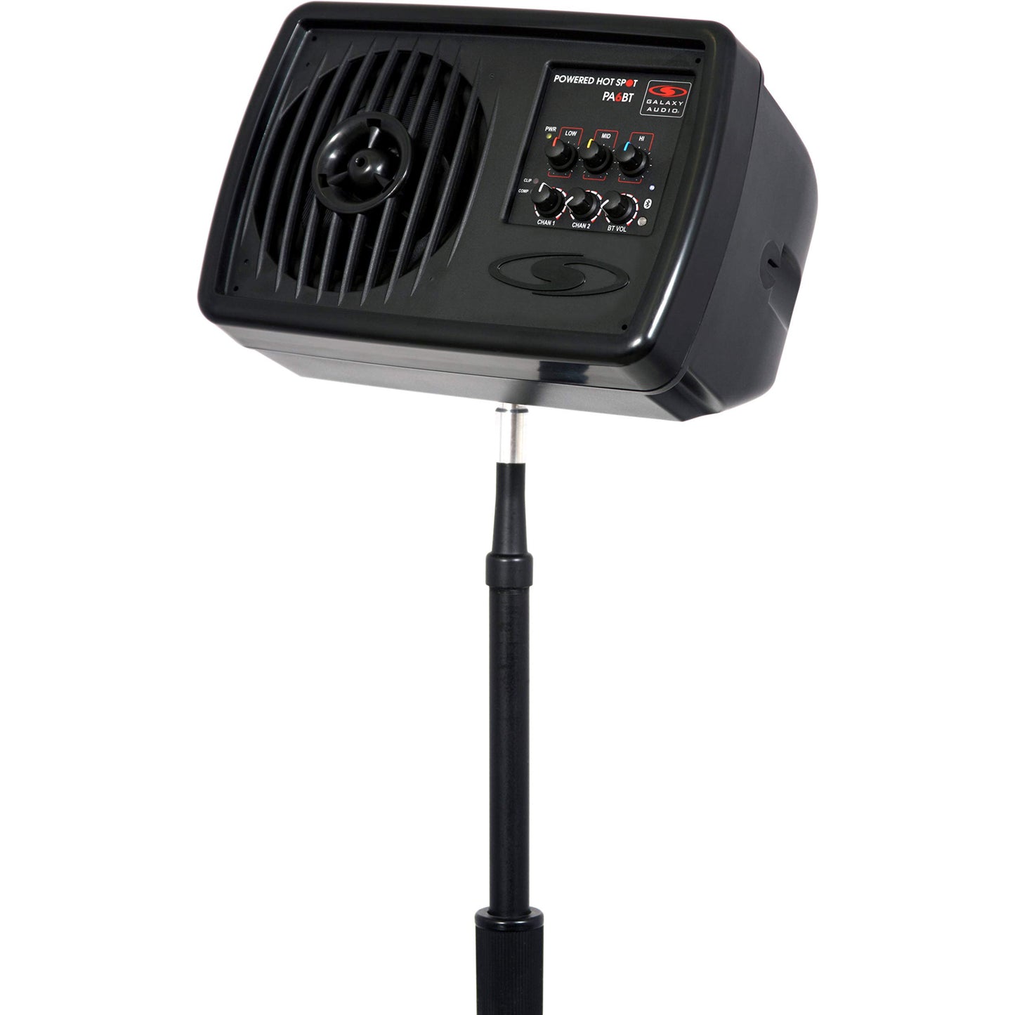 Galaxy Audio PA6BT 6" 170 Watt 2-Way Powered Hot Spot Monitor Speaker With Bluetooth
