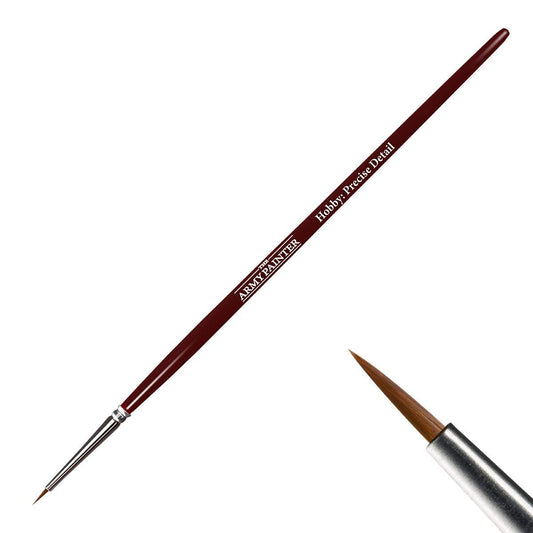 The Army Painter Hobby: Precise Detail - Hobby Brush with Synthetic Taklon Hair - Fine Detail Paint Brush, Small Paint Brush, Model Paint Brush and Fine Tip Paint Brushes for Miniature Painting