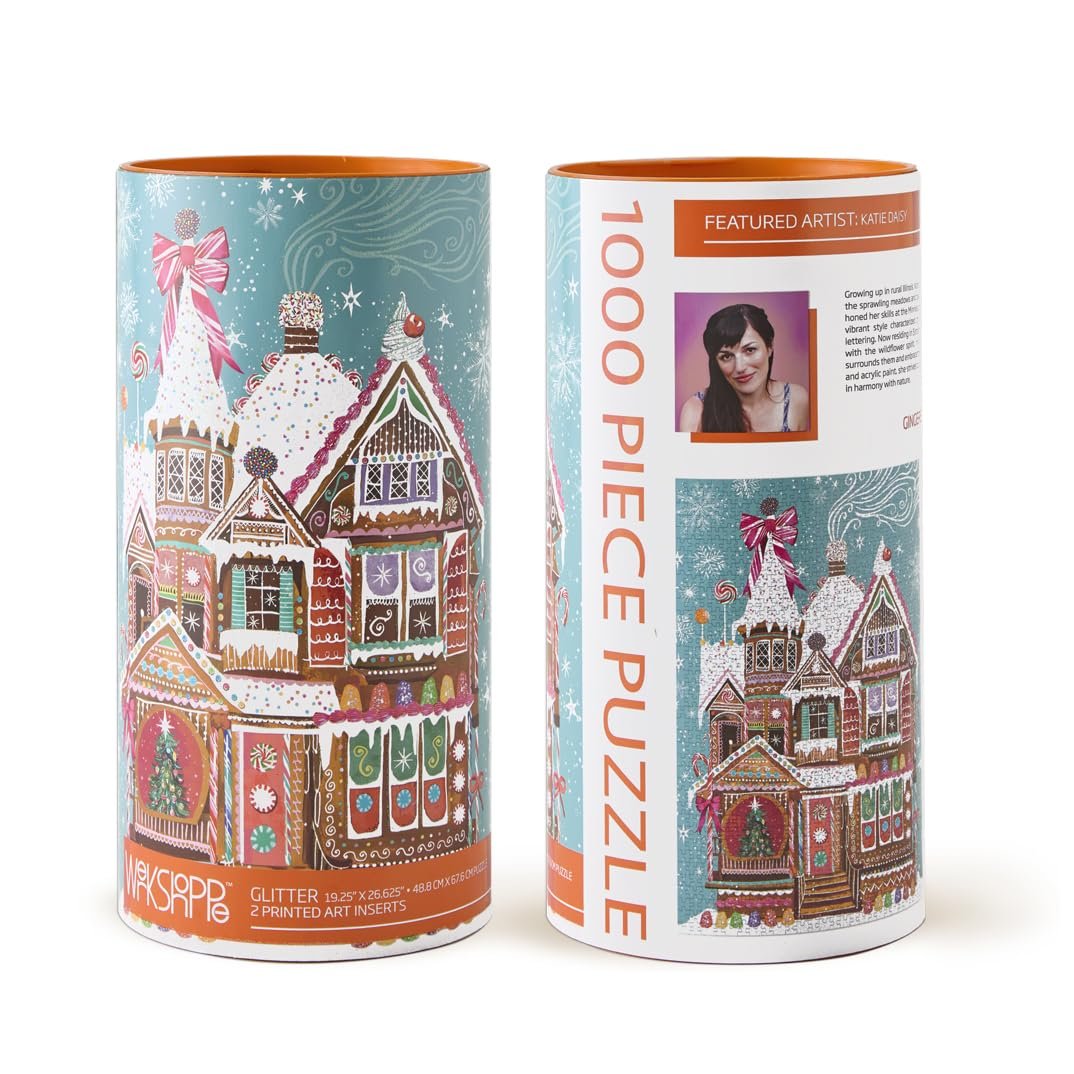Gingerbread House 1000 Piece Puzzle
