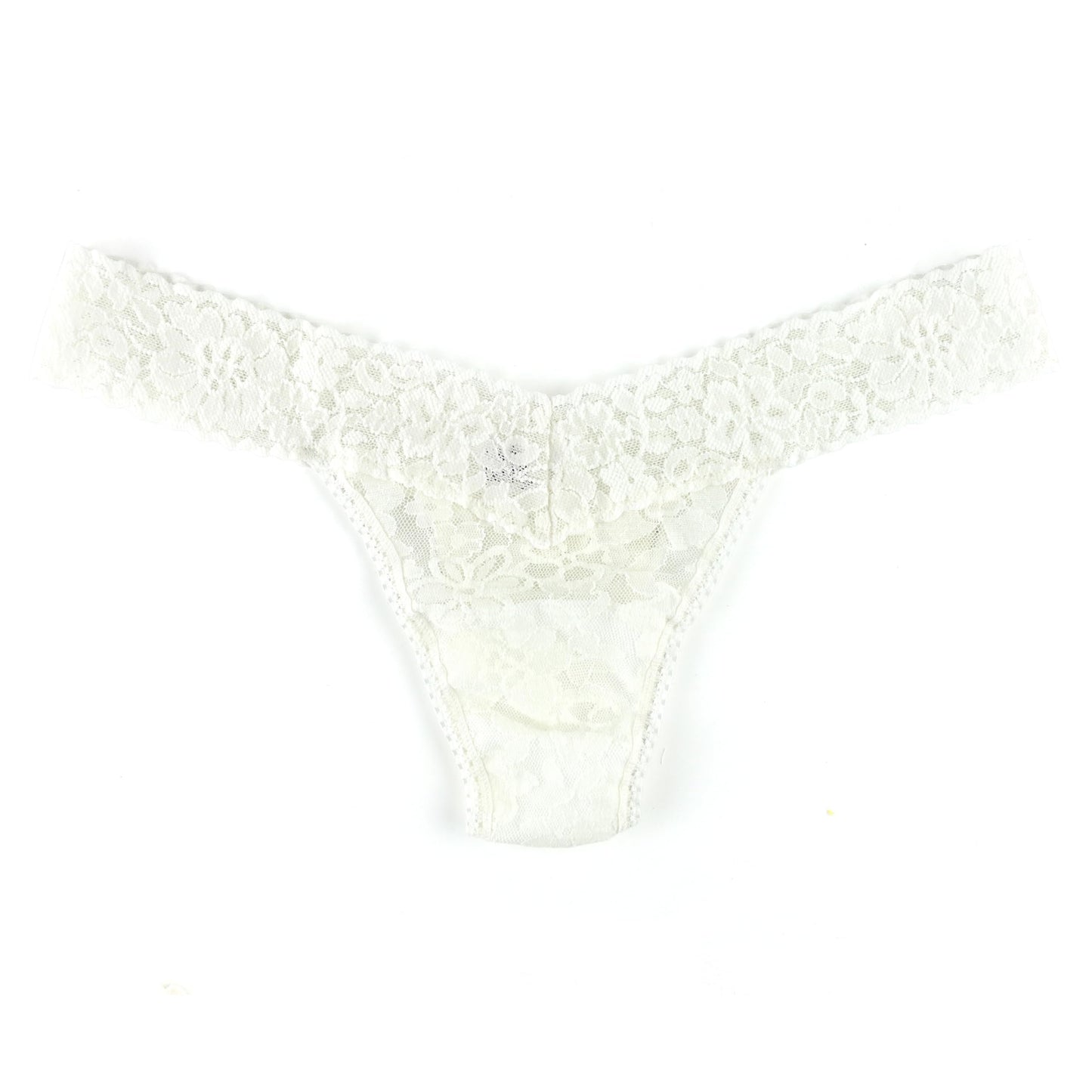 hanky panky - Daily Lace Low Rise Thongs for Women | Lacy Lingerie, Comfortable Underwear | One Size (2-12) | 3 pack