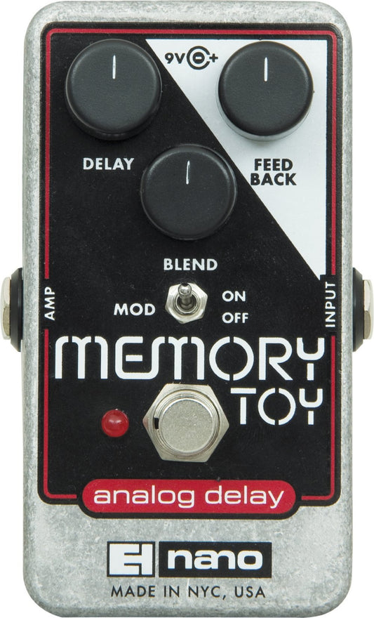 Electro-Harmonix Memory Toy Analog Delay With Modulation Pedal