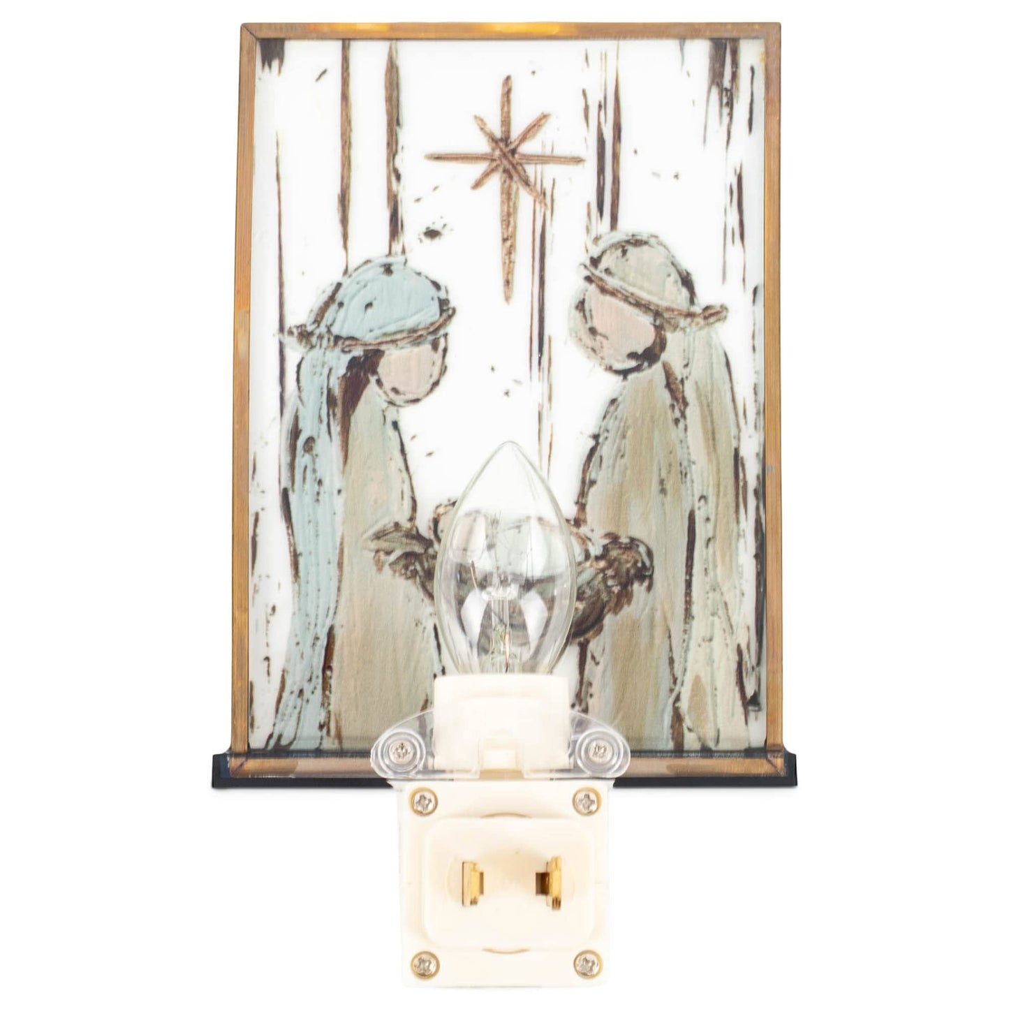 RAZ Imports 2021 Oh Holy Night 6.25-inch Holy Family Night Light