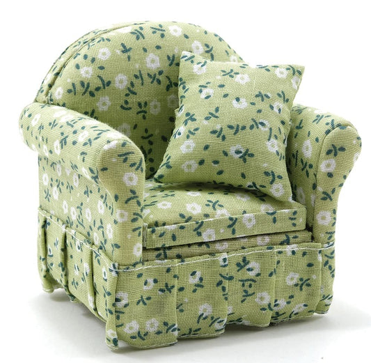 Handley House Dollhouse Miniature Olivia Chair