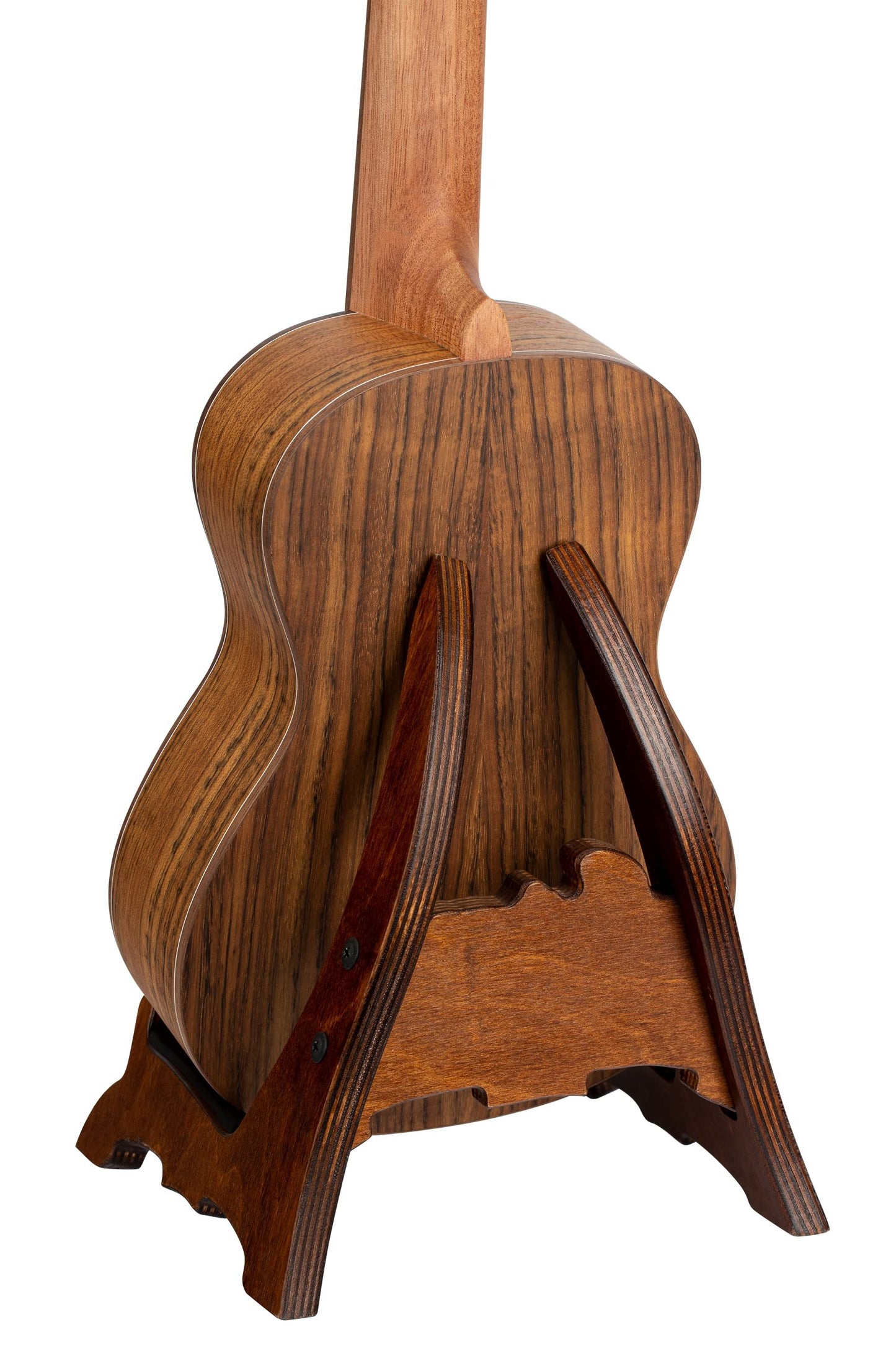 Ortega Guitars Wooden Ukulele Stand Made w/Birch Wood-Brown (OWUS-1)