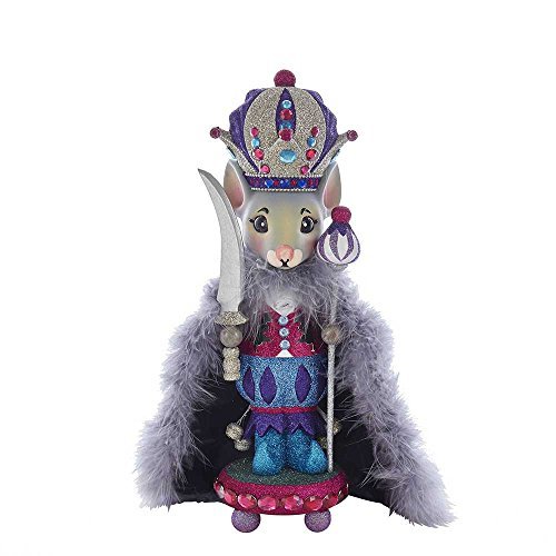 Kurt Adler HA0330 15" Hollywood Mouse King Nutcracker