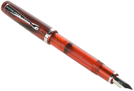 Noodler's Ink Konrad Flex Nib Cardinal Darkness Piston Fill Fountain Pen