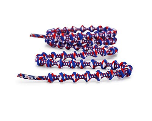 XTENEX X300 Series 30" Shoelace - Patented Flare Knot, Performance Fit - Enhanced Comfort - Royal Blue