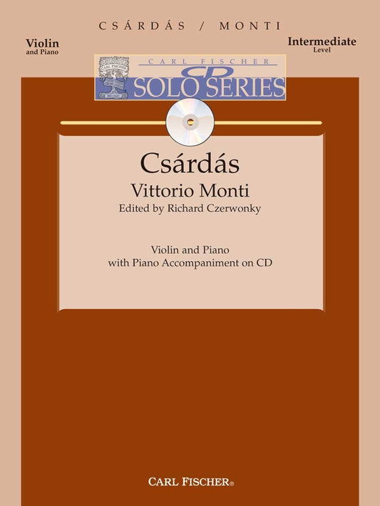 Csardas - Intermediate - Violin & Piano - BK/CD