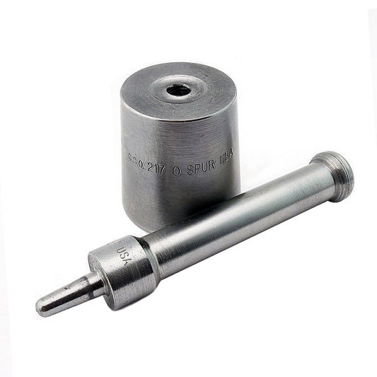 C.S. Osborne Spur Grommet Setting Die #217-0 (Size 0) Made In USA