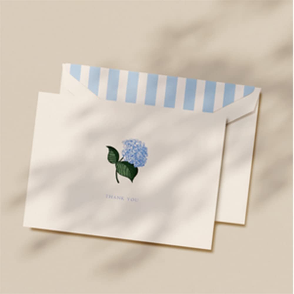 Crane & Co. Engraved Hydrangea Thank You Note