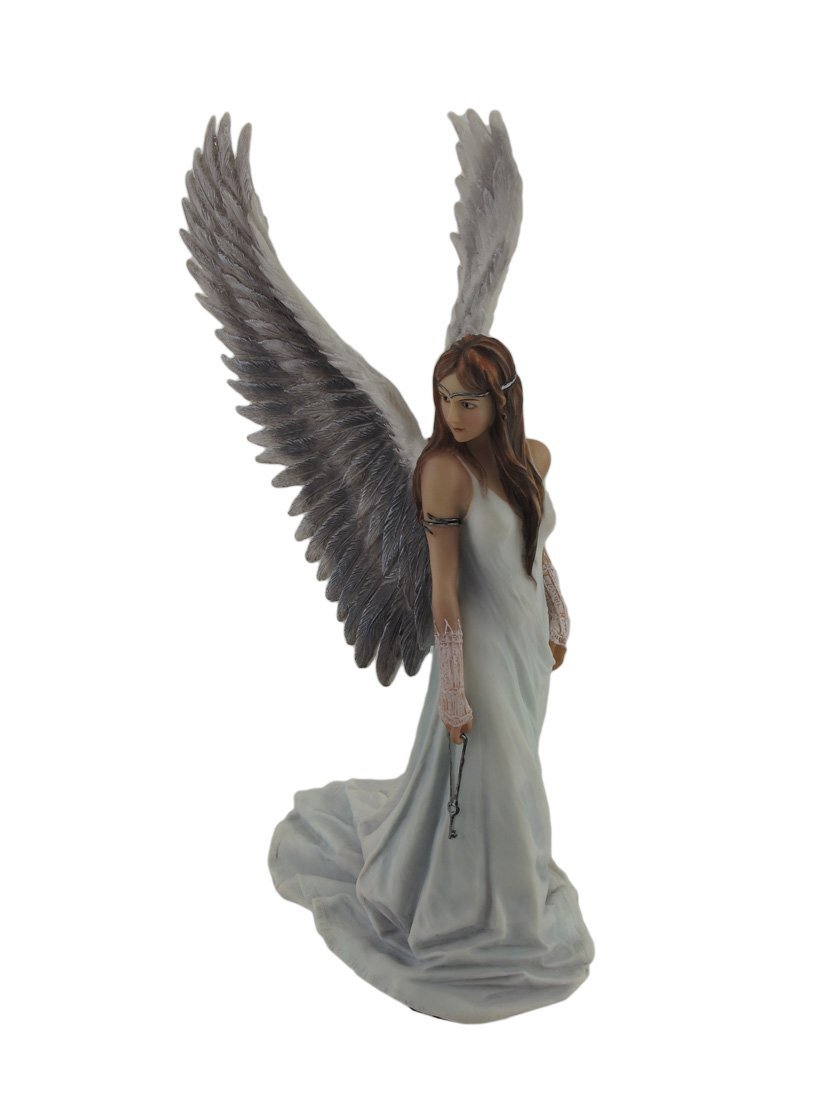 Veronese Design 9 1/2 Inch Spirit Guide Angel Statue by Anne Stokes