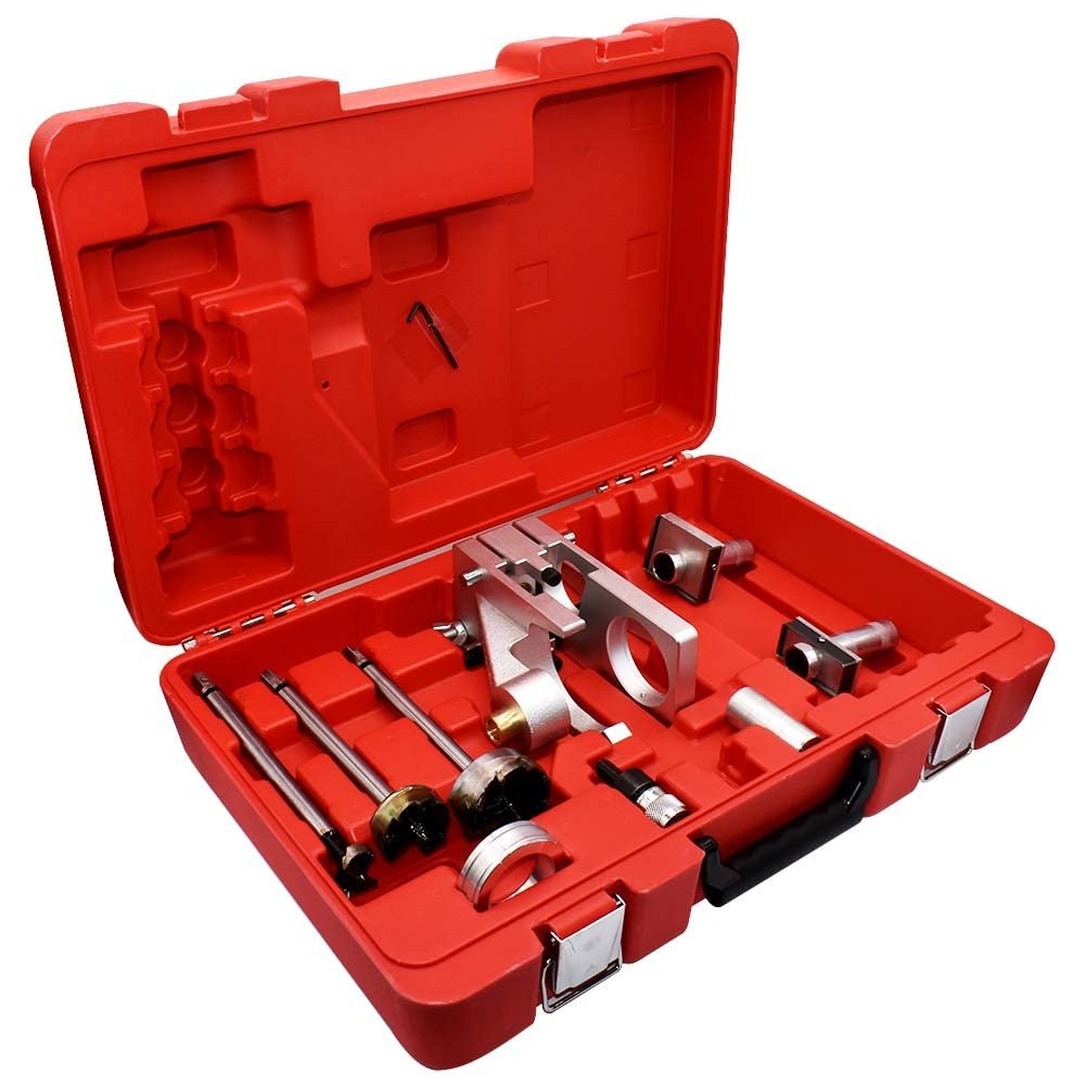 Big Horn 70125 Wood Door Lock Installation Kit, with Strike & Latch Mortiser
