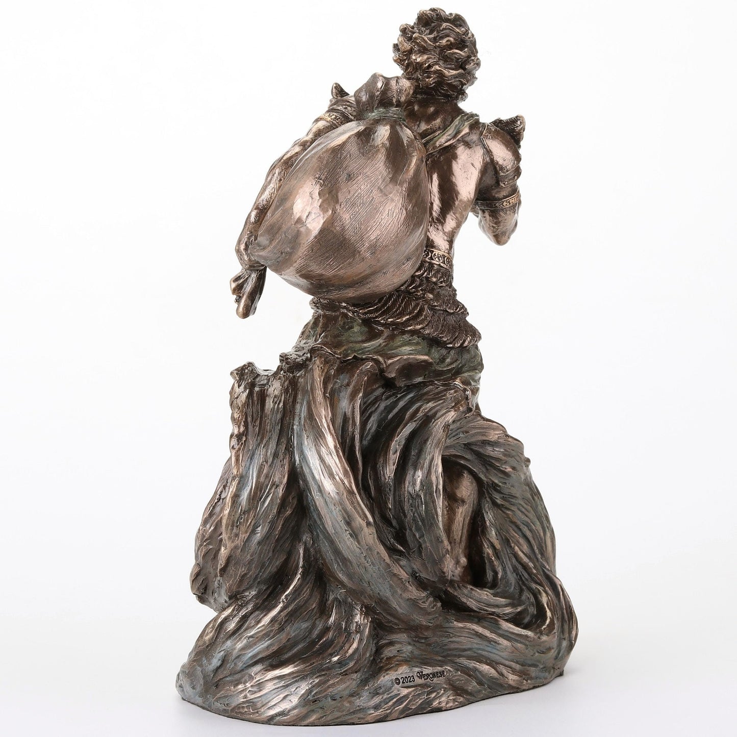 Veronese Design 7 5/8 Inch Aeolus The Greek God of Winds Cold Cast Resin Bronze Finish Statue