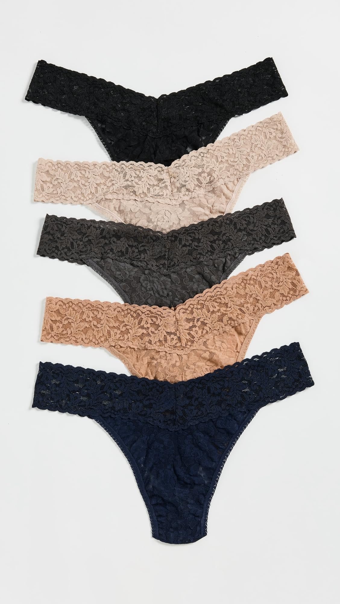 hanky panky Women's 5 Original Rise Thongs