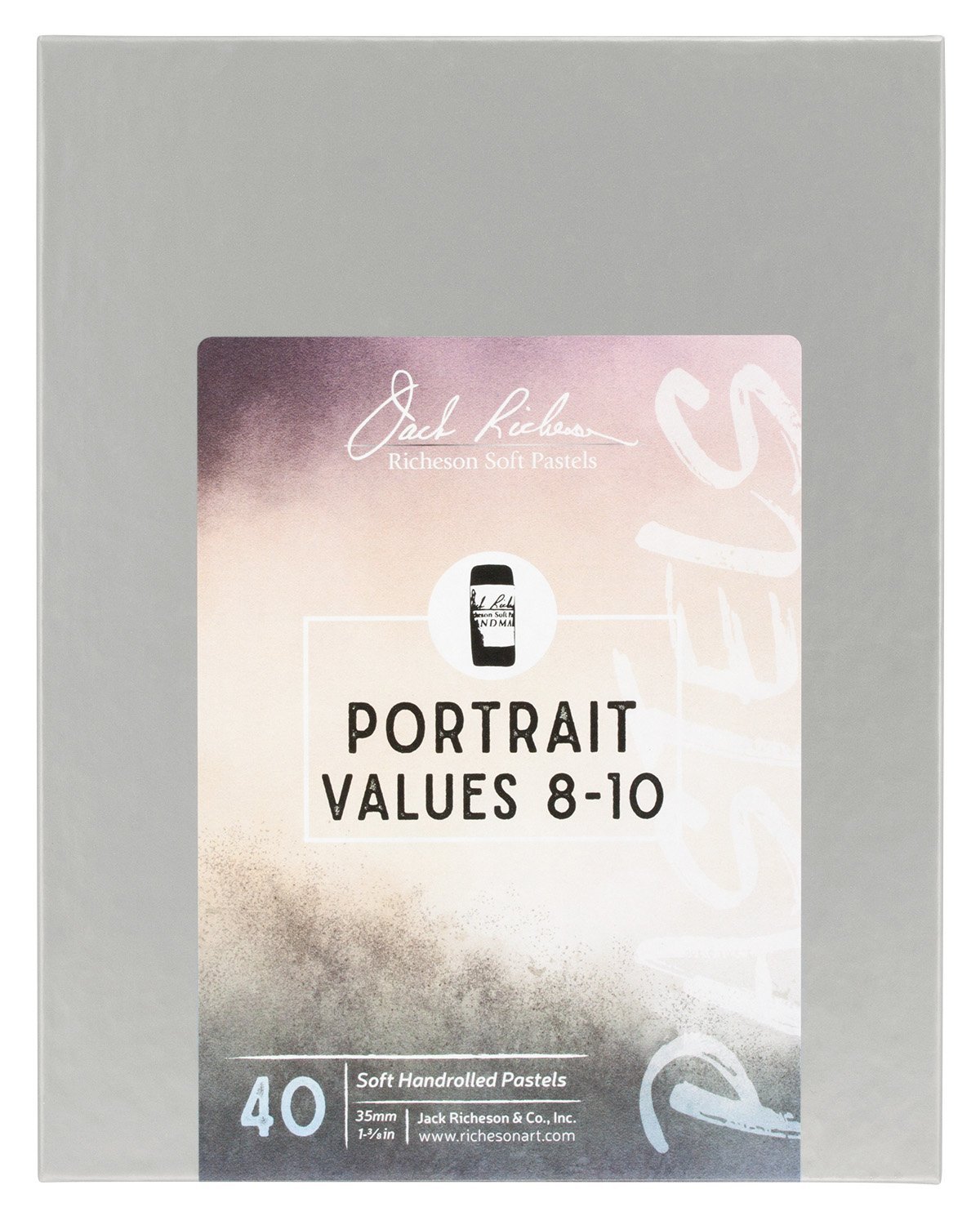 Jack Richeson 422945 Hand Rolled Soft Pastels Portrait
