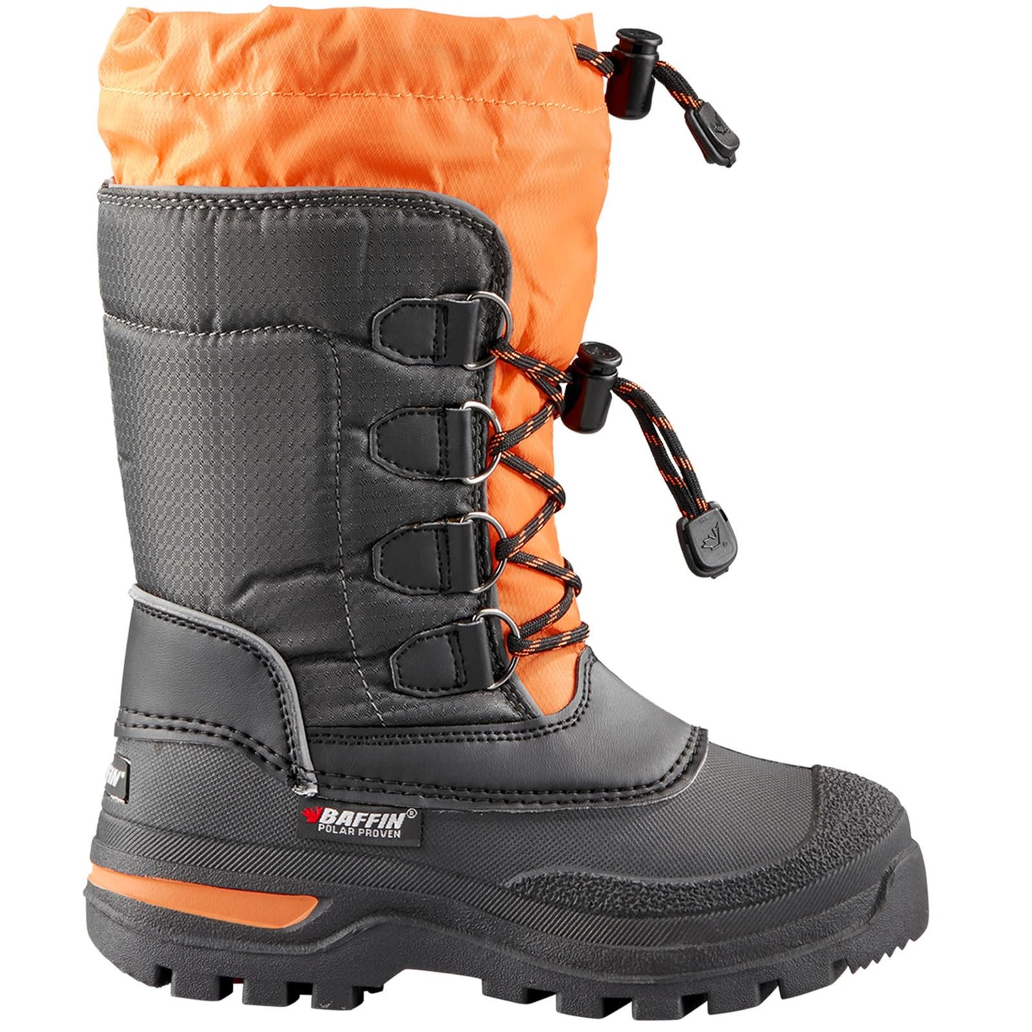 Baffin Unisex Kids' PINETREE Waterproof Insulated Mid-Calf Winter Boots w/Comfort-Fit Inner Boot System & Arctic Rubber Base