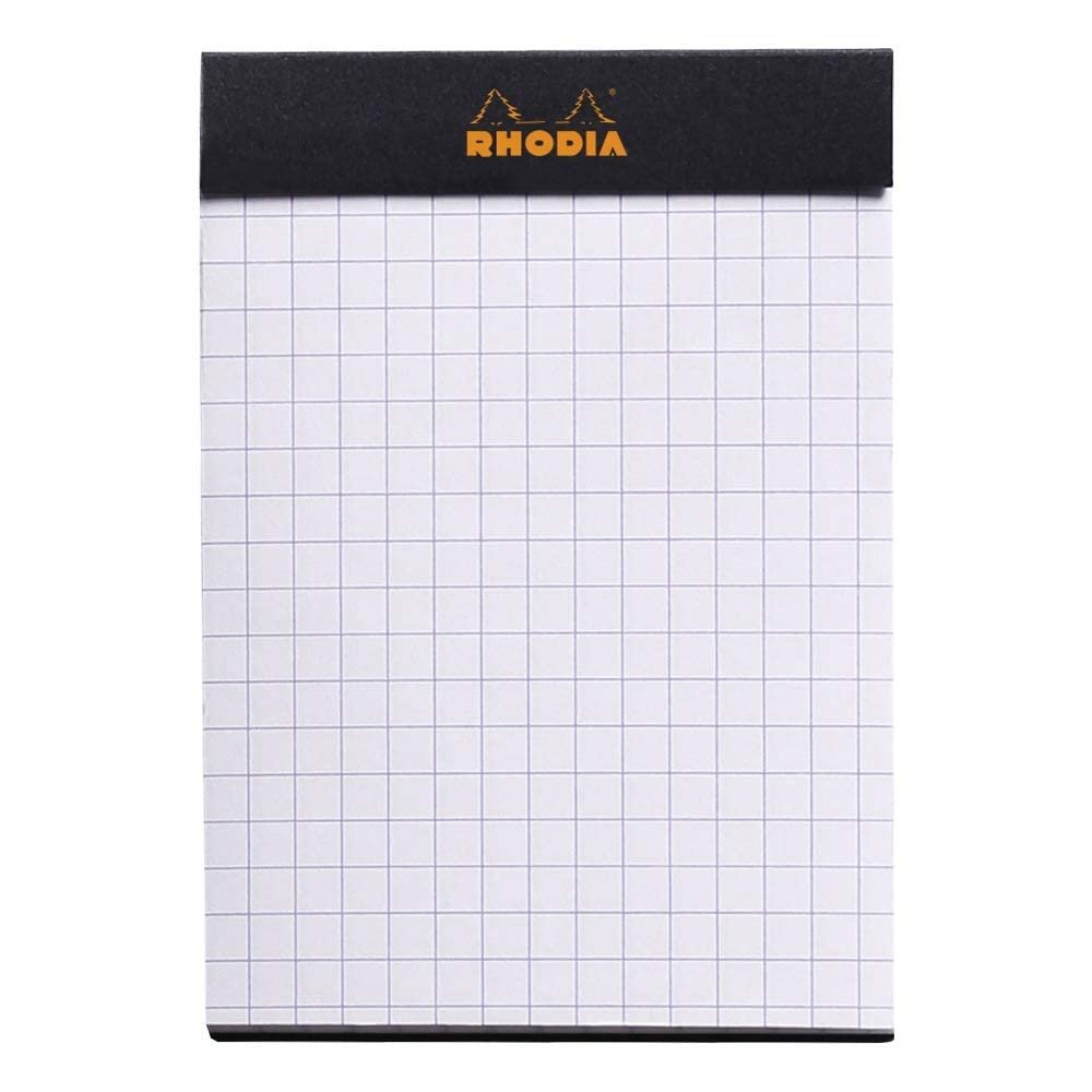 Rhodia Set of 10 Small Classic Graph Notepads