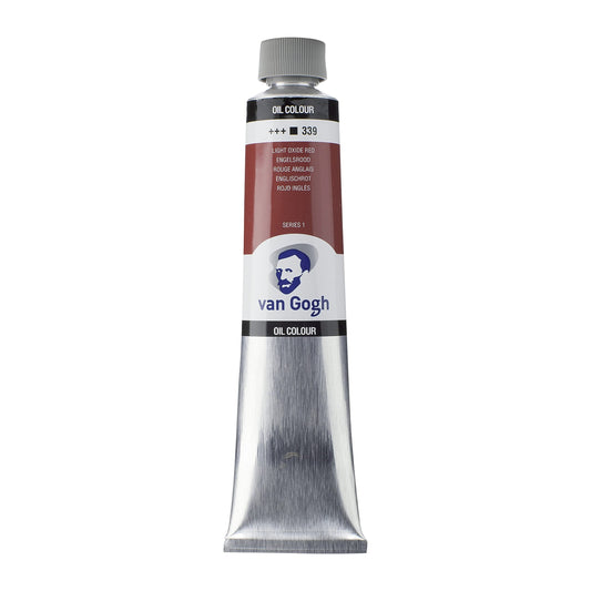 Van Gogh Oil Color Paint, 200ml Tube, Light Oxide Red 339