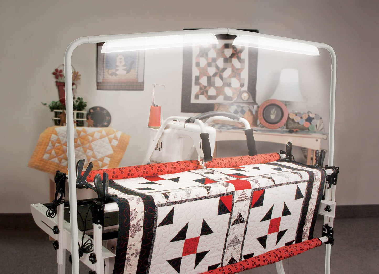 Luminess LED Free-Standing Light Station - LED Light Bar - up to 6" Qnique 21, 15R