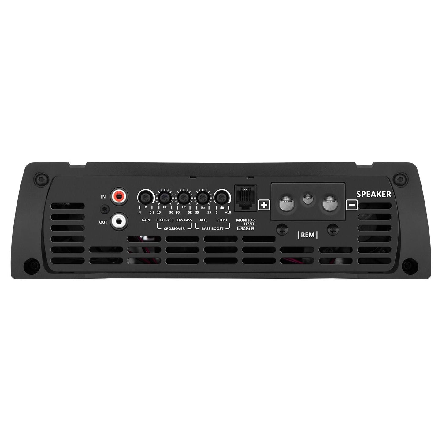 Taramps HD 10000 1 Ohm 1 Channel 10162 Watts RMS MAX, Mosfet Amplifier, Monoblock, Crossover, Bass Boost, RCA Input, Class D, Car Audio, Compatible Monitor Level Remote, Great for Subwoofers