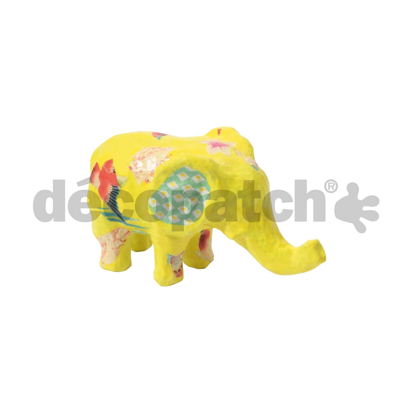 Décopatch Papier Mache Animal kit, 3.5x19x13.5cm, Brown