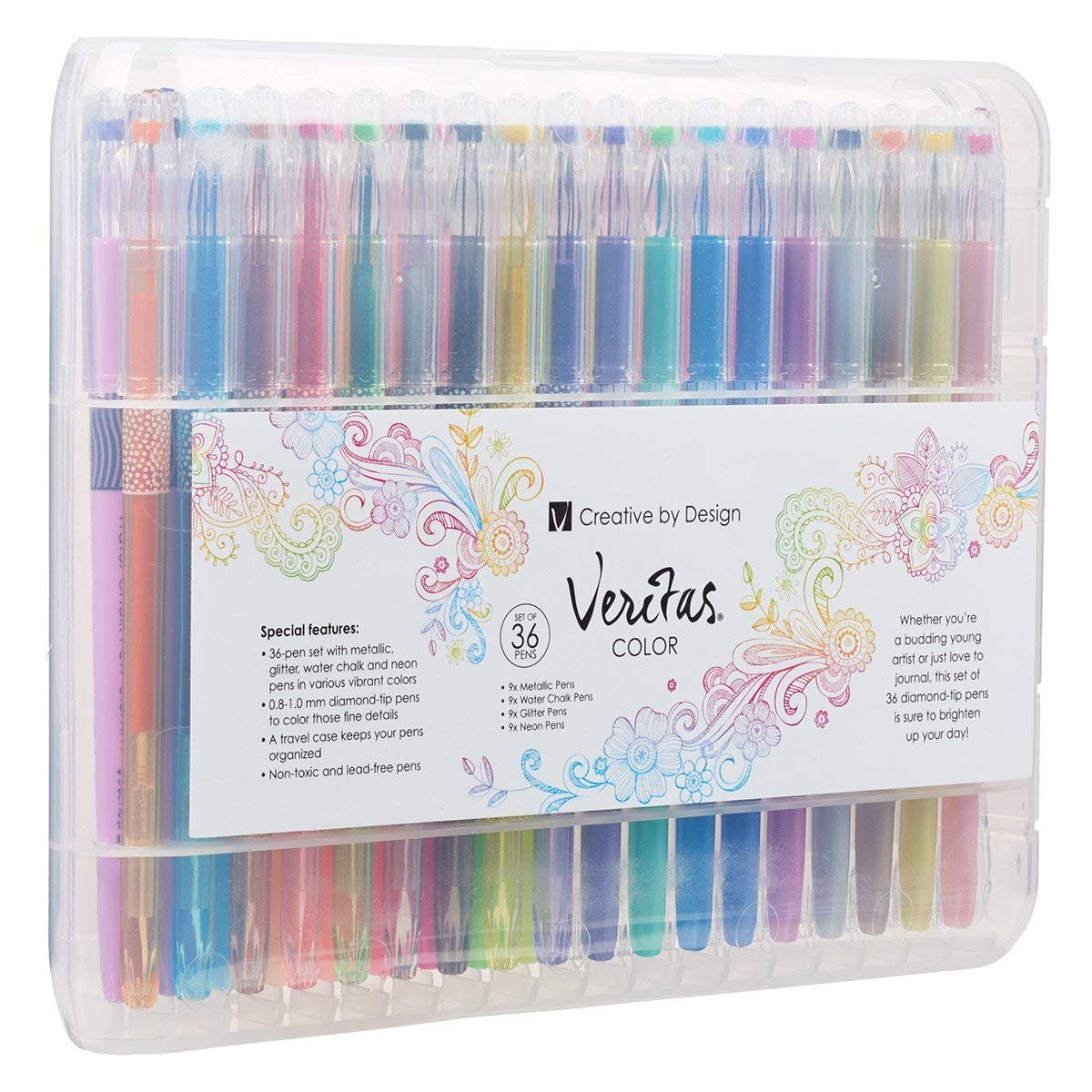 Christian Art Gifts Gel Pen Set, Assorted Colors