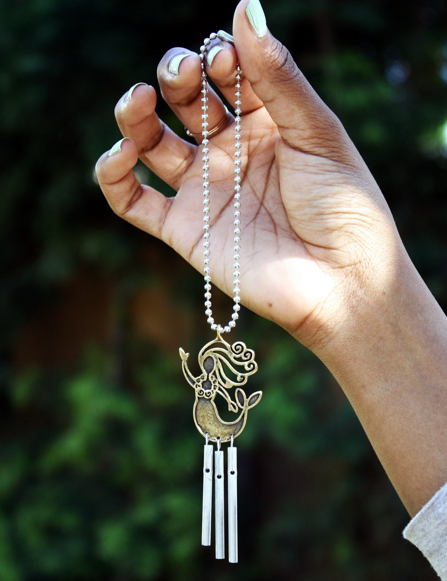 Jacob's Musical Car Charm, Mermaid, Mini Wind Chime