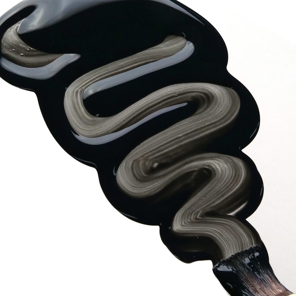 High Flow Acrylics by GOLDEN, Transparent Shading Gray, 16 fl. oz. Bottle, Professional Acrylic Paint, Transparent