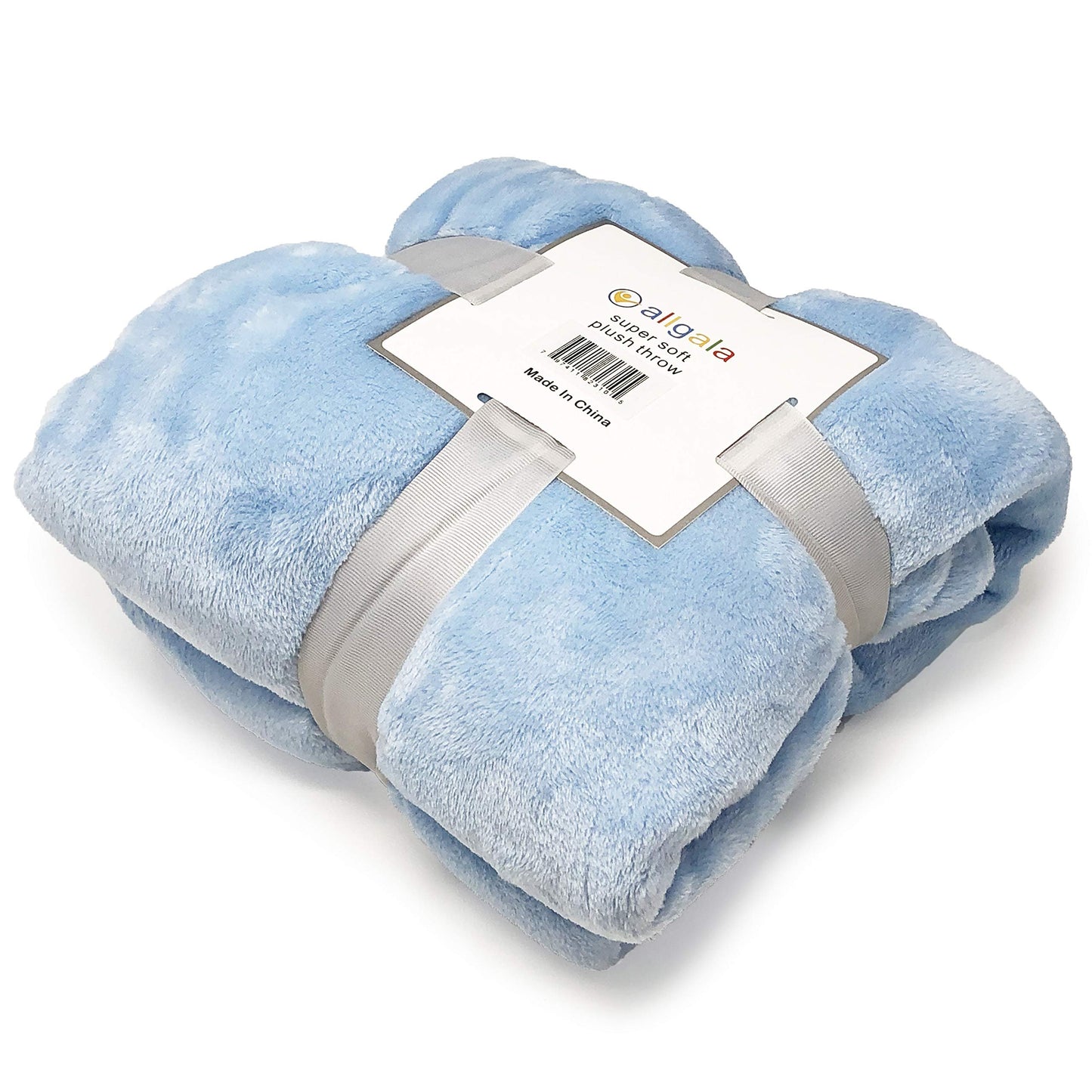 allgala Super Soft Flannel Plush Light Weight Throw Blanket