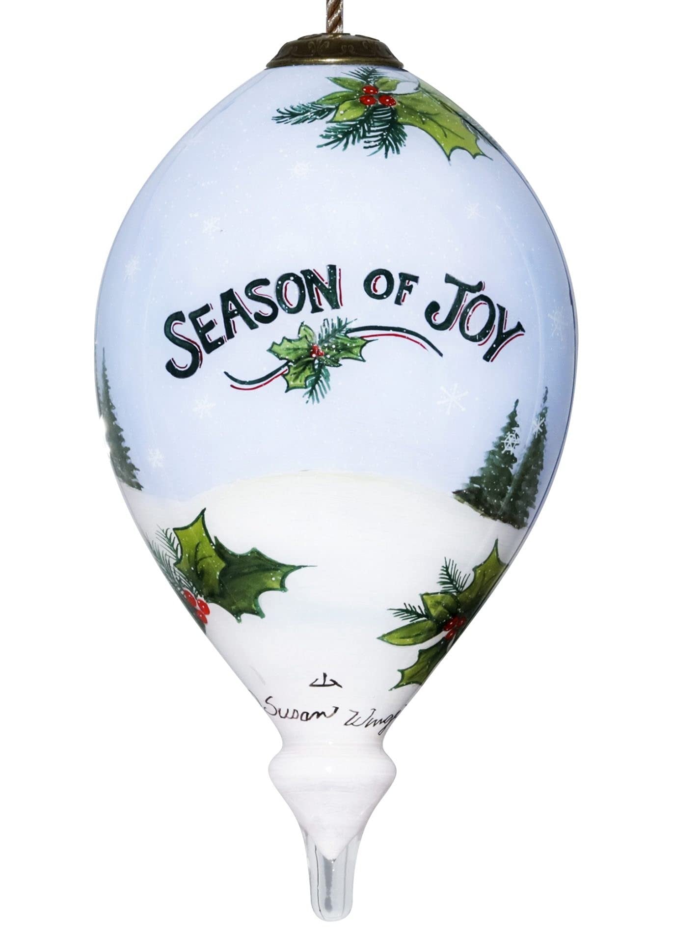 Inner Beauty 2011071 Season of Joy Ornament, 6-inch Length