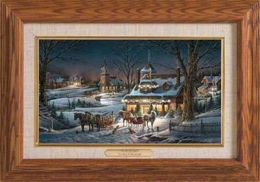 Wild Wings Evening Rehearsals Framed Oak Master Stroke by Terry Redlin