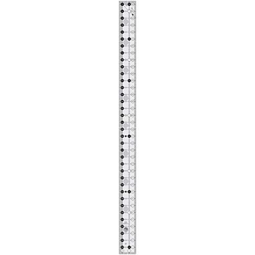 Creative Grids Quilt Ruler 2-1/2in x 36-1/2in Rectangle – CGR236 – Made in USA, Non-Slip Grip Acrylic Quilting, Sewing, Crafting, Patchwork Ruler for Measuring & Cutting Fabric