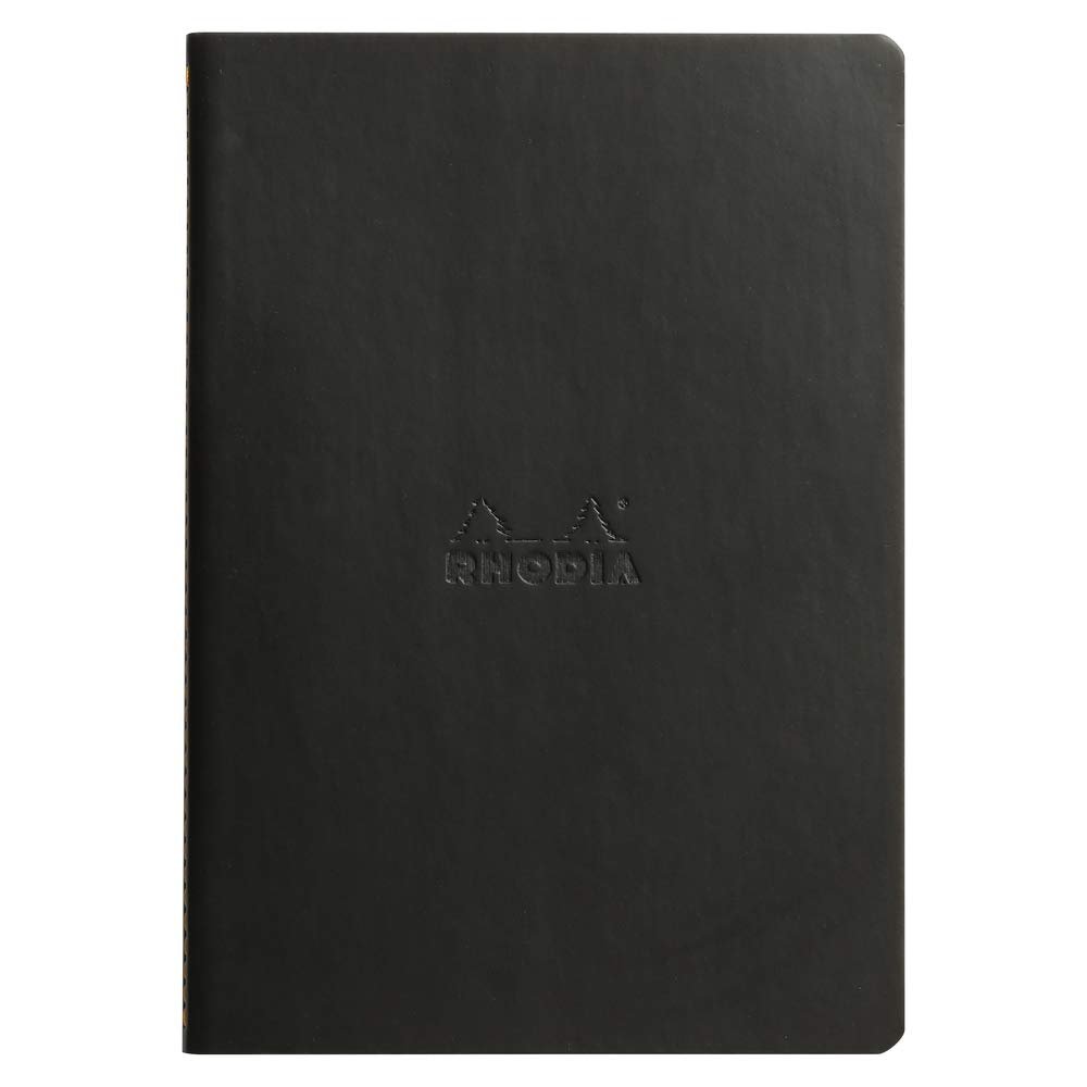 Rhodia Sewn Spine Notebook, A5, Dot - Chocolate